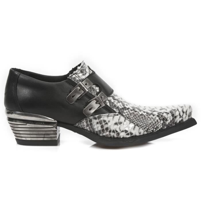 Chaussures Talon Homme New Rock … Noir Cdiscount