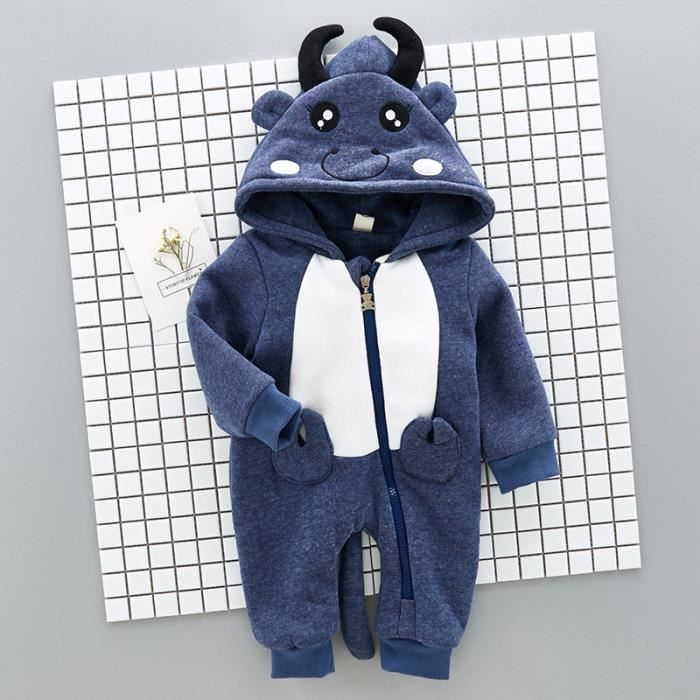 Automne Et Hiver Bebe Dessin Anime Vetements Vetements Pour Bebes Bebe Nouveau Ne Vetements Bleu Cdiscount Pret A Porter