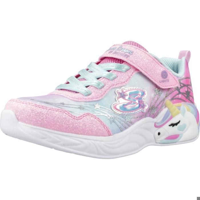 Skechers Chaussure Skechers Modèle Unicorn Dreams - Coleur Rose