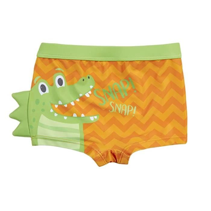 Maillot De Bain Bebe Garcon Boxer Short 6 24 Mois Orange Orange Cdiscount Pret A Porter