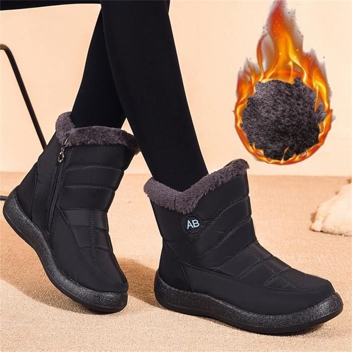 bottes chaudes hiver