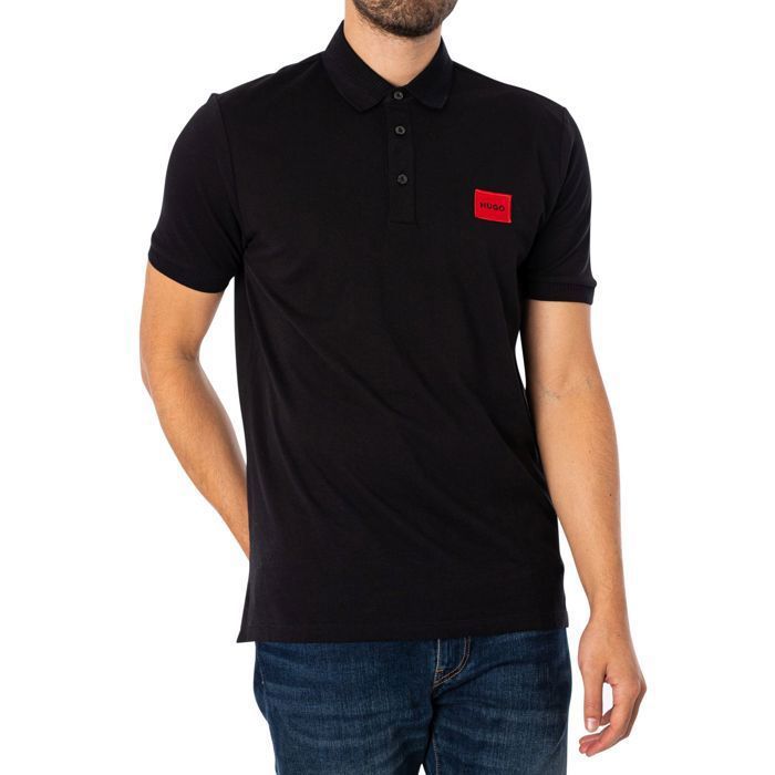 Polo Homme - HUGO by HUGO BOSS - Slim - Noir