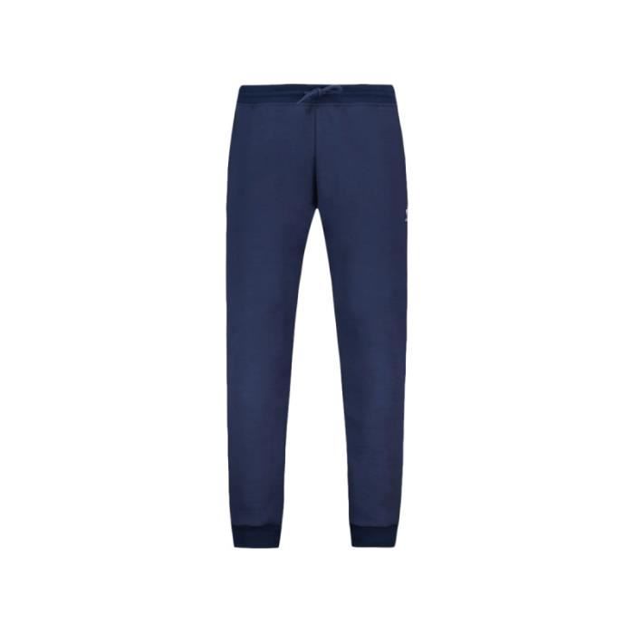 pantalon de survêtement le coq sportif essentiel regular - réf. 2310569-dress-blues. couleur : bleu marine. détails. - ceinture