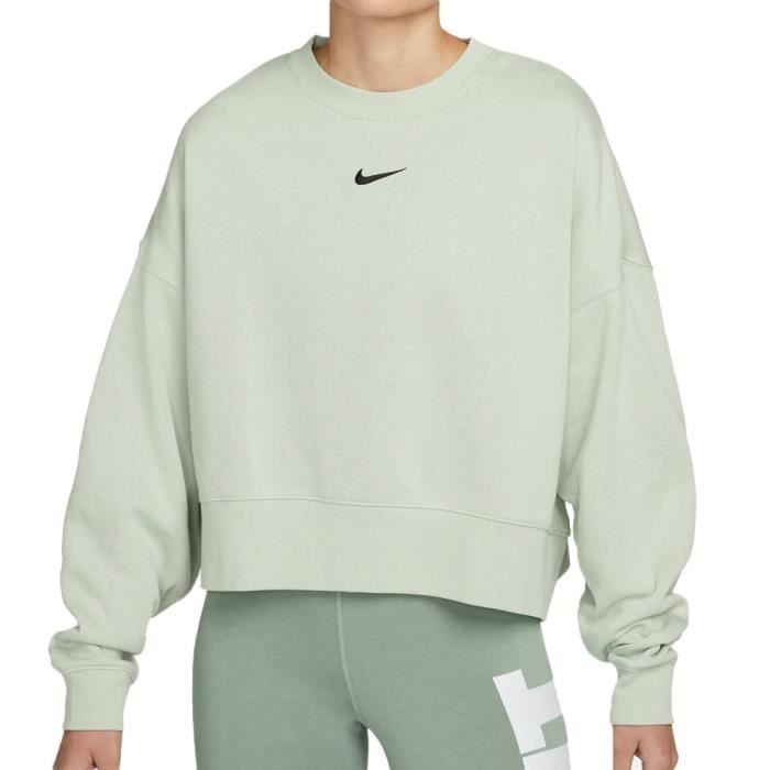 Sweat Vert D'Eau Femme Nike Essentials Green - Cdiscount Prêt-à-Porter