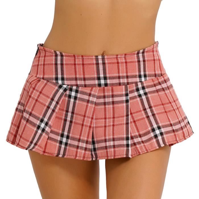 Jupe Crayon, Mini Jupe Noire Amincissante Extensible Pour Femme