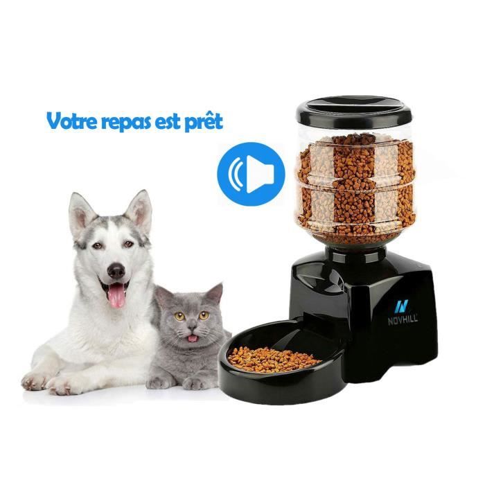Distributeur Automatique De Croquettes 5 5l Pour 2 3 Fois Par Jour Pour Chien Chat Et Animaux Domestiques Cdiscount Animalerie Distributeur Automatique De Croquettes 5 5l Pour 2 3 Fois Par Jour Pour Chien Chat Et Animaux Domestiques Cdiscount Animalerie