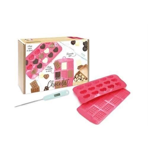 Scrapcooking Kit complet Moules Atelier chocolats 3794 Rose - 3700392437947