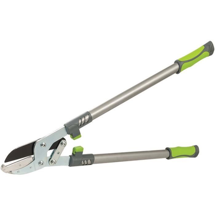 Ébrancheur à enclume SILVERLINE 735 mm Lame anti adhérente Poignées antidérapantes