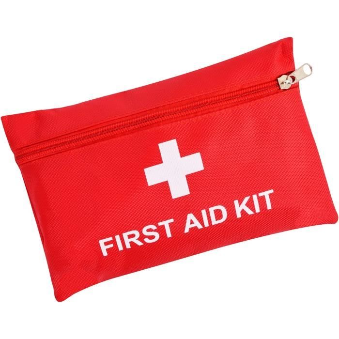 Grand Gris - Trousse De Premiers Secours Portable Pour Camping, Sac à Pilules D'urgence