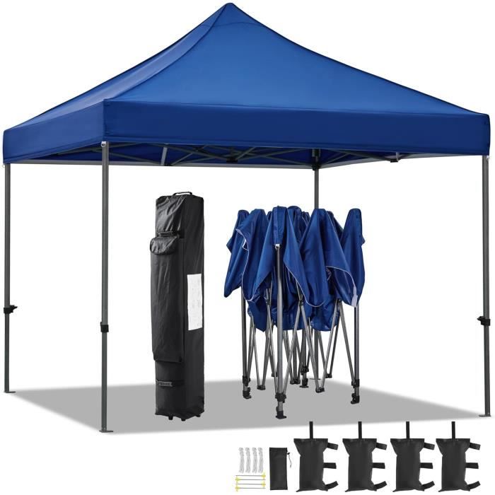 GDMING Gazebo Pop-up Transparent, Étanche À Toute Épreuve Tente D'auvent, Enduit De PVC Jardin Store Pour Extérieur Patio Couverture, 4 Tailles (Color : Clair, Size : 2x3m