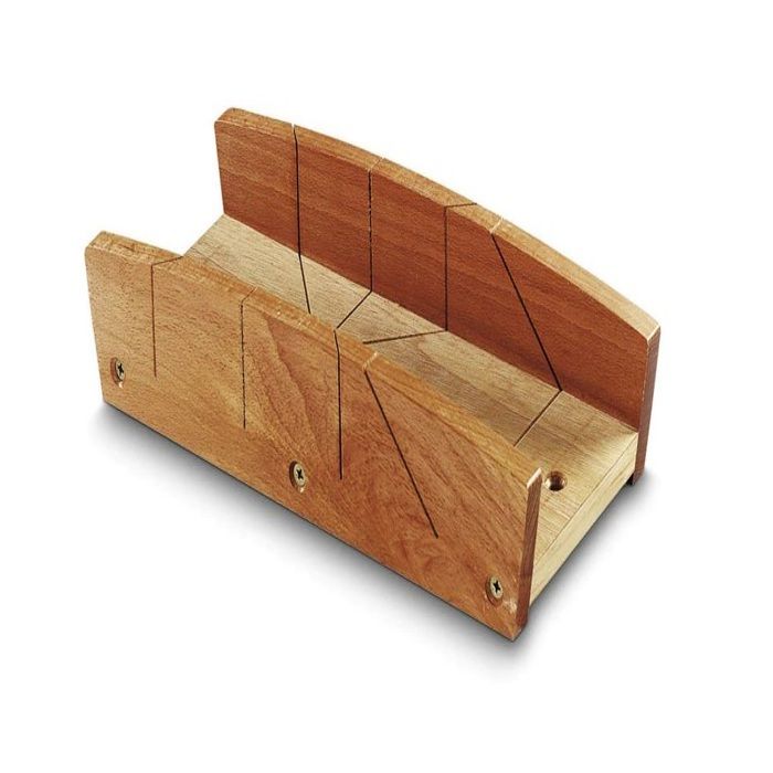 Boîte à coupe en hêtre grande capacité 350mm STANLEY 1 19 194