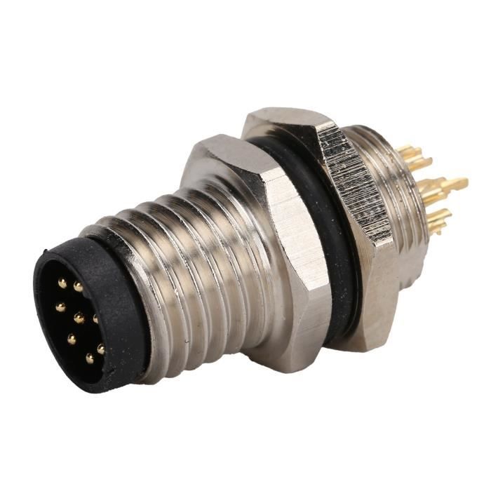 5x M8 3-poliger Rundstecker – IP67, A-Code, Ungeschirmt, Für Sensorik & Industrie, Feldmontierbar