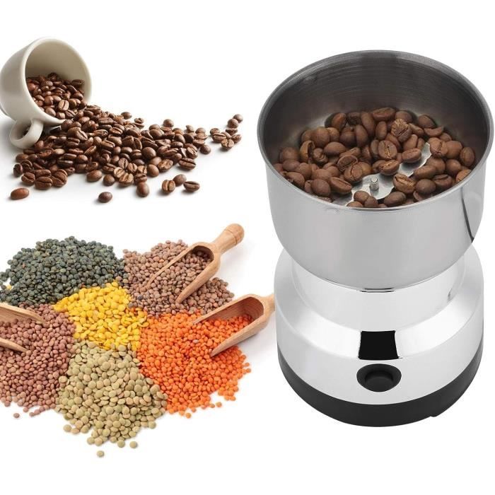 Moulin à épices électrique Bleu - Capacité 200g, Broyeur Inclus, Modèle Siemens BF525LMS0