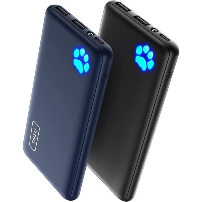 INIU Batterie Externe 10000mAh 22.5W Power Bank USB-C