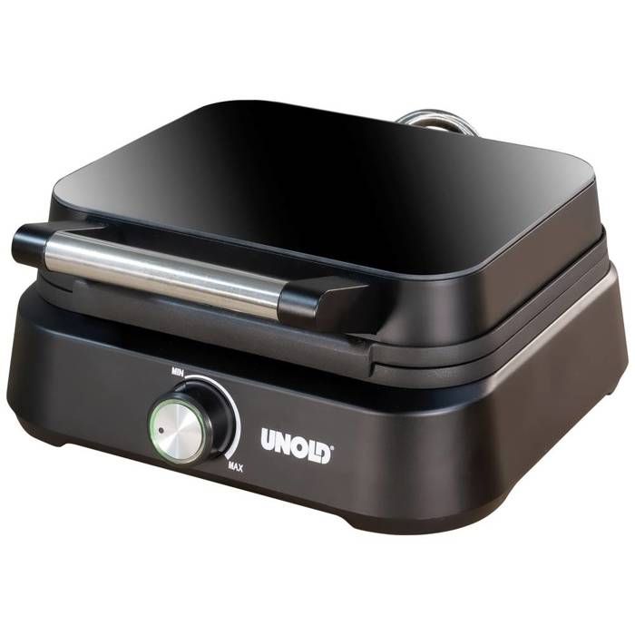 Unold Brüssel Gaufrier boîtier Cool-Touch noir