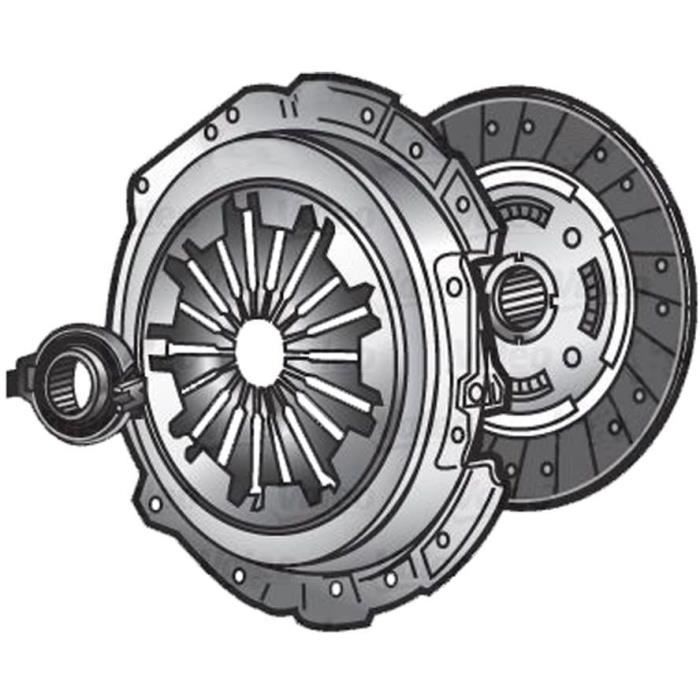 Kit dembrayage - VALEO - 832394 - Embrayage KIT3P VW Caddy III 1.6 TDI