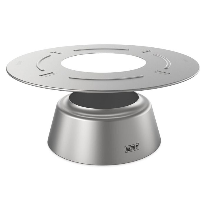 Régulateur de chaleur WEBER Kettle 57 cm Acier inoxydable Cuisson lente et directe