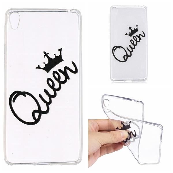 Coque Souple Transparente Novago Pour Sony Xperia E5 - Anti-choc TPU - Neuf Sous Emballage