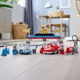 LEGO® 10947 DUPLO® Les voitures de course Jouet Enfant 2+ ans, Petites Voitures-1