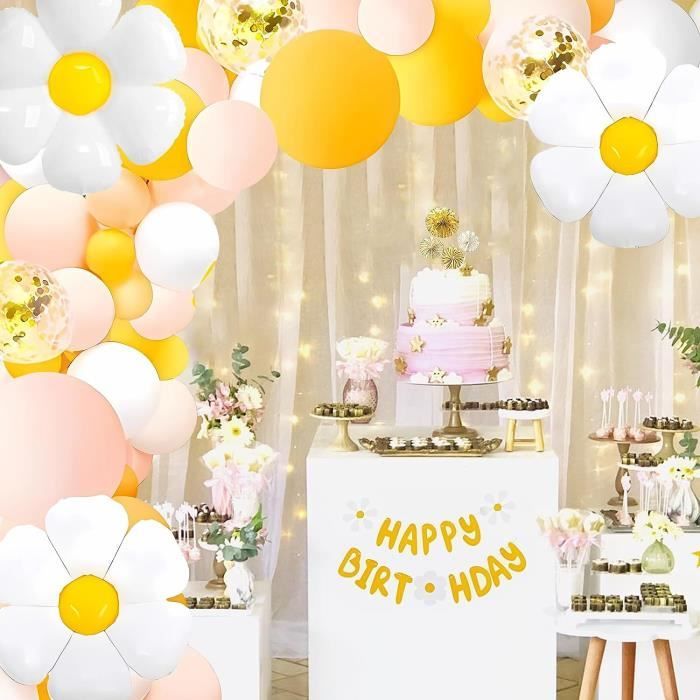 Kit Décoration Anniversaire Enfant 95 Pièces - Drapeau, Ballons, Nappe, Assiettes... - 9