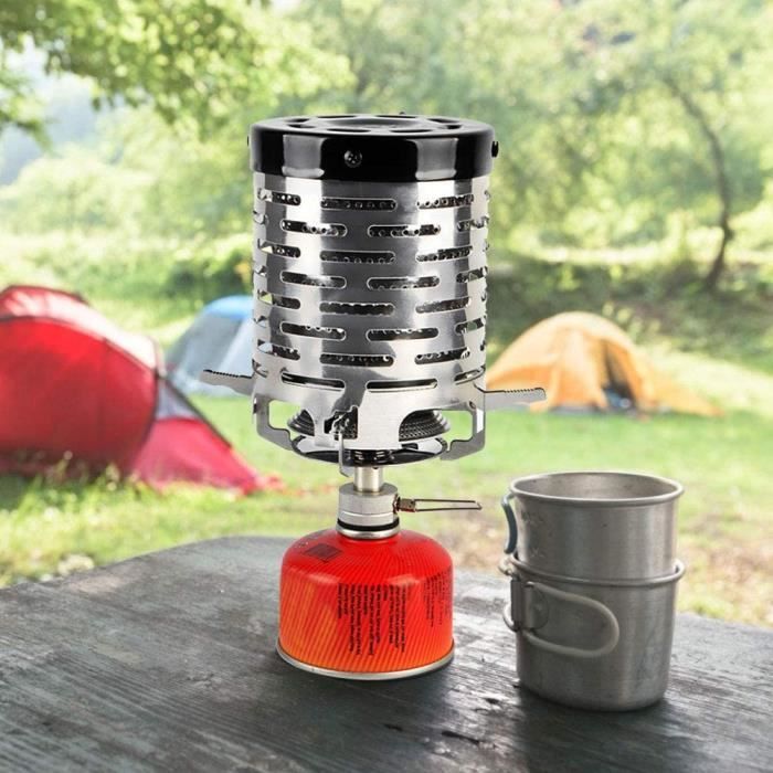 Kit de Casserole Camping, Batterie Cuisine Camping avec Mini Réchaud Gaz  Ultraléger Aluminium Camping Poêlé pour 1-2 Personne P A8 - Cdiscount Sport