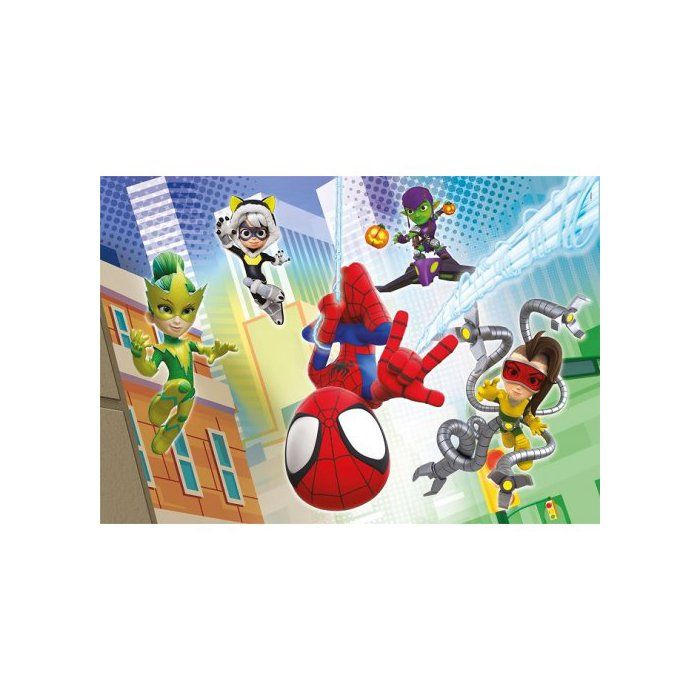 Puzzles Enfant 2 x 60 pieces Spidey - Aventures et Amis extraordinaires ...