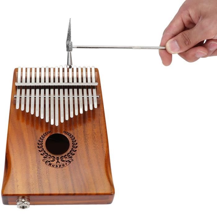 Kalimba Thumb Piano 17 Touches, Instruments de Musique Portables Piano  Doigt Faciles à Apprendre avec Dents en Métal, Jack 6,35 - Cdiscount  Instruments de musique