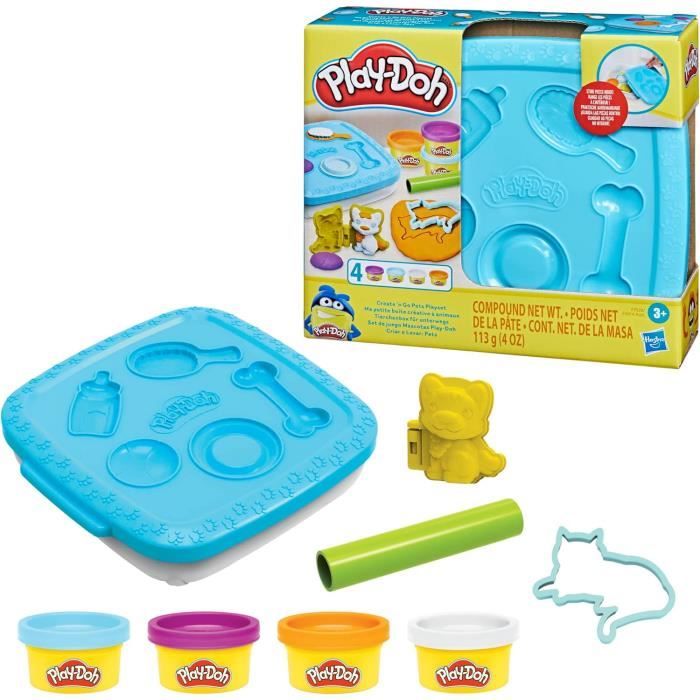 Play-Doh Ma Petite boîte créative à Animaux, Cof…