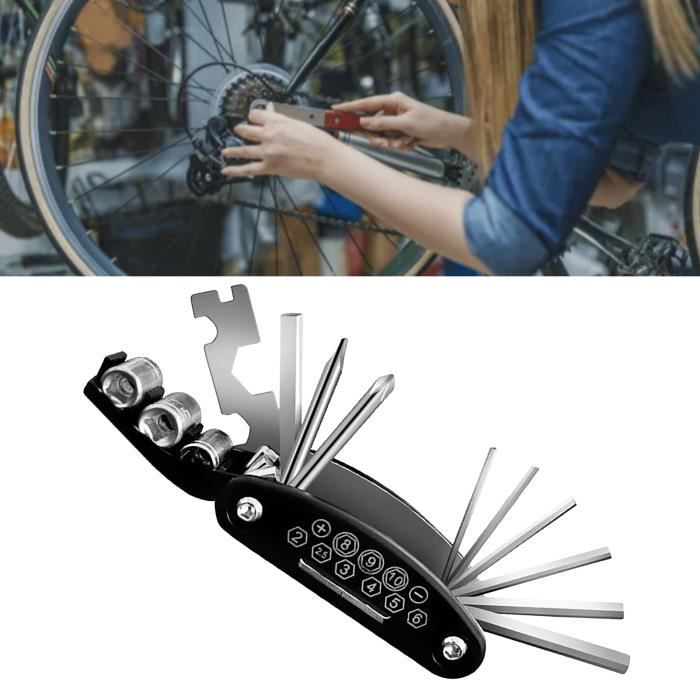 YOSOO Jeu de clés pliantes Kit de clé pliante 16 en 1, multifonctionnel ...