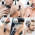 ETEREAUTY Tondeuse cheveux et barbe 6 en1 professionnelle Homme Electrique avec Ecran LCD Sans Fil Rechargeable coffret cadeau homme-2