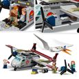 LEGO® 76947 Jurassic World L’Embuscade en Avion du Quetzalcoatlus, Avion avec Figurines de Dinosaures, dès 7 Ans-2
