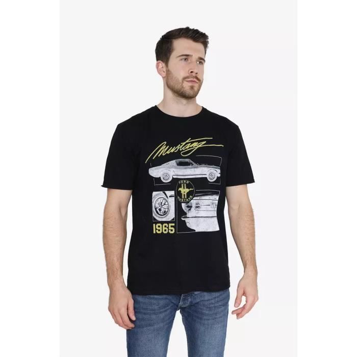 T shirt mustang homme hotsell