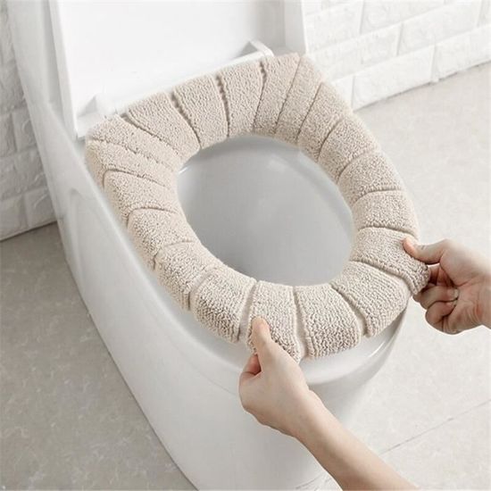 ABATTANT WC,Regular style-05--Coussin de siège de toilette universel