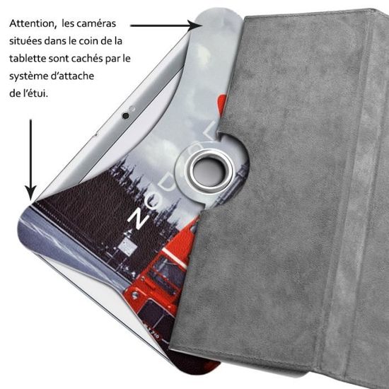 Housse Etui Motif ZA03 Universel L pour Tablette Lenovo Idea Tab A10-70