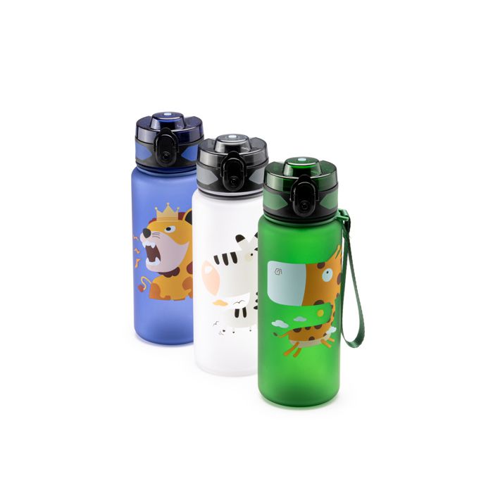 Gourde Isotherme Inox 500ml Vinsun – Avec Paille, 3 Couvercles, Anti-Fuite