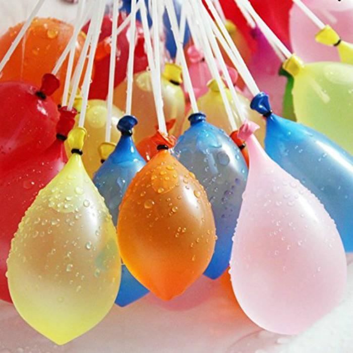 Boule d'eau réutilisable pour les enfants et les adultes, auto-scellant  Assortiment de bombes à eau Jouet de combat d'eau Balle d'eau d'automne  Jouer à l'eau Halloween Friandises à envoyer
