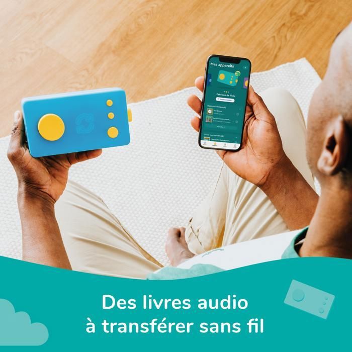 Lunii - Pack de voyage Ma Fabrique à Histoires et Octave - Boîte à Histoires avec Casque Octave Audio Enfant | Votre wishlist sur