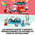 LEGO® 10947 DUPLO® Les voitures de course Jouet Enfant 2+ ans, Petites Voitures-5