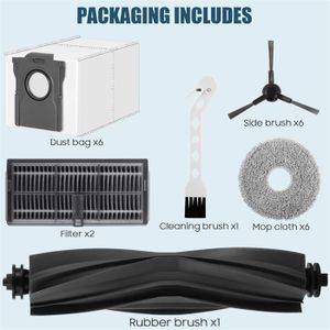 Pack De 10 Serpillères Microfibre De Rechange Pour Robot Aspirateur Lefant M330 Pro - Lavables Et Réutilisables - 6