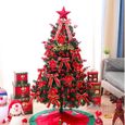 1.2M Arbre de Noël Sapin de Noël Decoration de Maison Decor de Noel de Luxe pour la Fete Noel-0