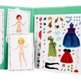 Jeux créatifs - DJECO - Stickers réutilisables poupées à habiller - Pour filles de 6 à 11 ans-0