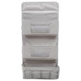 3 couches porte de poche de de de de suspendue sac de rangement pour la maison trousse de toilette - vanity petite maroquinerie-0