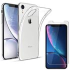 123 Coque Pour iPhone XR Silicone Transparente + 2 Verres Trempes - Yuan Yuan