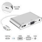 BRAND Lightning – Adaptateur AV numérique, HDMI et VGA & Audio Adaptateur iphone ipad