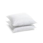 Lot de 2 Oreillers Confort Ferme 65x65 cm- Enveloppe 100% percale de coton - BLEU CALIN