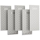 CWOVRS 5 PCS Pierres à Aiguiser Diamant, Panneau Pierre Aiguiseuse avec surface en nid d'Abeille pour Ciseaux Couteux Outils
