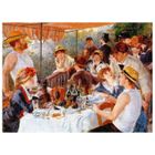 Legendarte - Tableau, Impression Sur Toile - Le Déjeuner Des Canotiers Pierre Auguste Renoir cm. 50x70