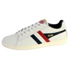 Baskets basses - GOLA - EQUIPE - Cuir Nubuck - Blanc/marine - Homme