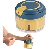 Hachoir à ail Manuel - Mini Robot culinaire | Hachoir à oignons pour broyeur d'ail, Petit Robot culinaire Portable pour ail, G[375]