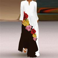 Robe bohème femme - longue noire pour - FR59HEX